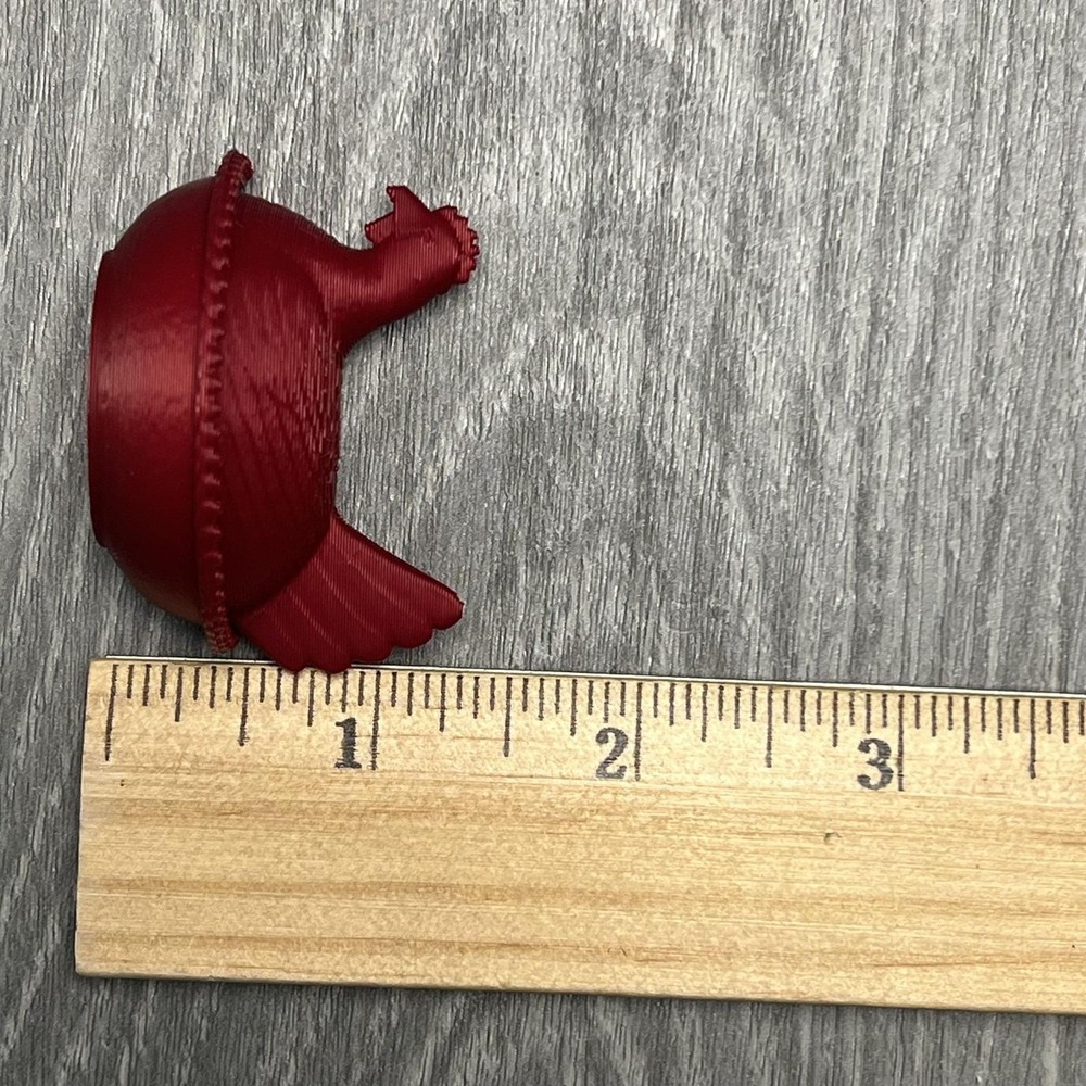 Set 6 Hen On Nest Chicken Fridge Magnets HON 3D Printed Kitchen Farmhouse - Picture 9 of 9